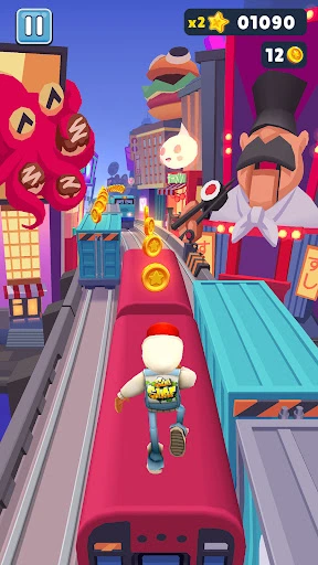 Gameplay screenshot 2 from Subway Surfers - Arcade game
